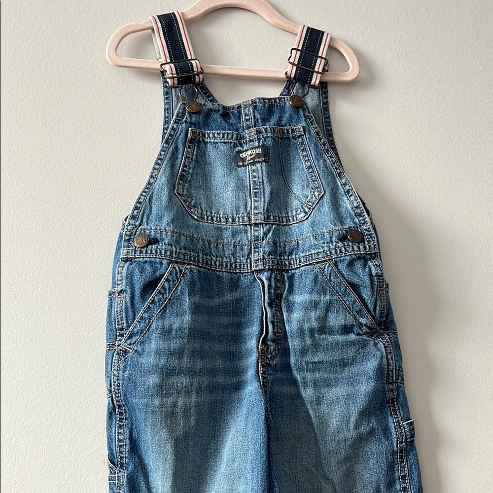 OshKosh B'gosh Blue Denim Kids Overalls 4T